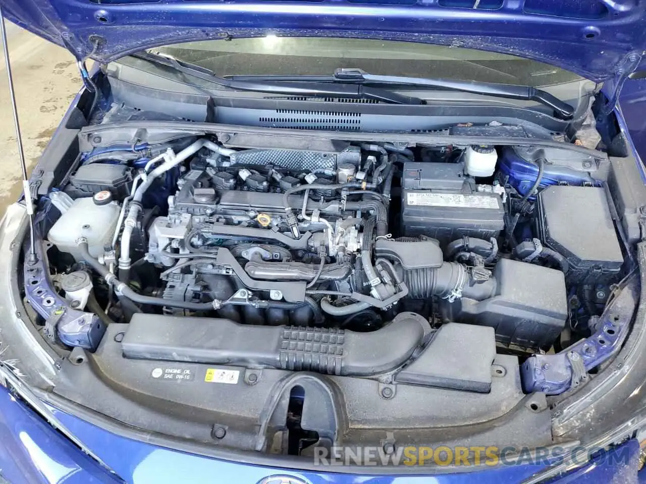 11 fotografías del automóvil dañado 5YFS4MCE8MP061426 TOYOTA COROLLA 2021