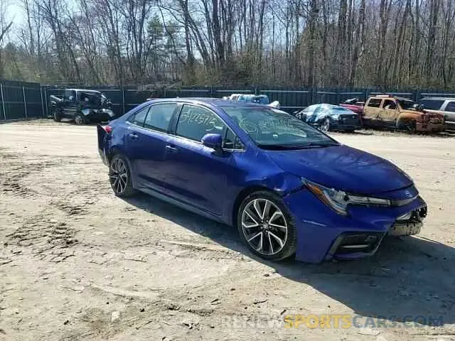 14 fotografías del automóvil dañado 5YFS4MCE8MP061426 TOYOTA COROLLA 2021