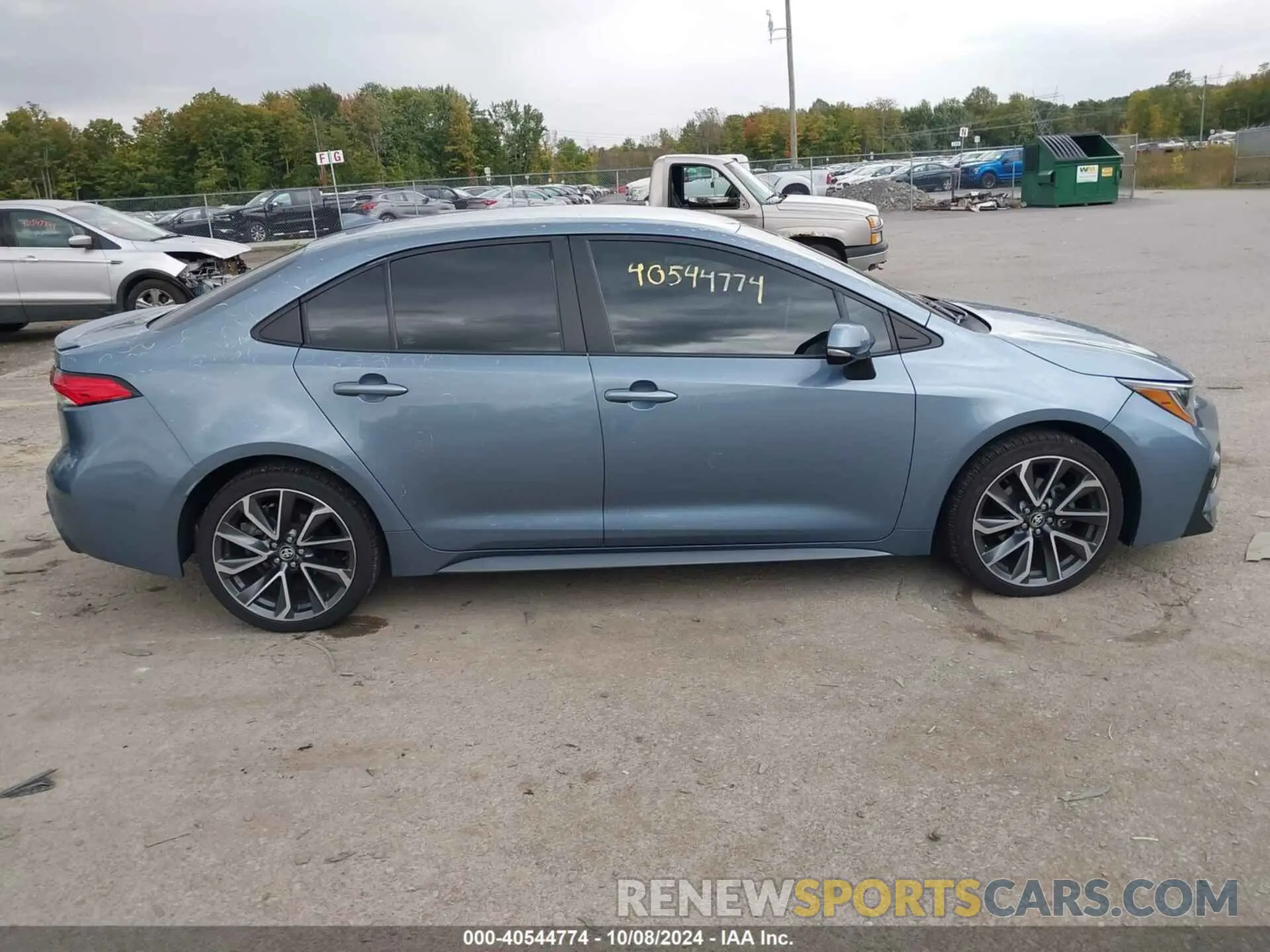 13 fotografías del automóvil dañado 5YFS4MCE8MP063449 TOYOTA COROLLA 2021