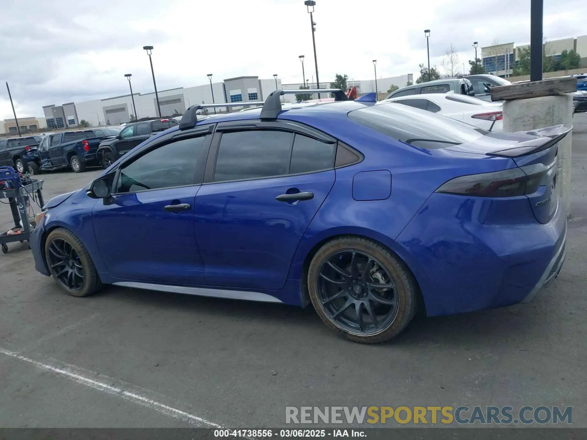 14 fotografías del automóvil dañado 5YFS4MCE8MP064410 TOYOTA COROLLA 2021