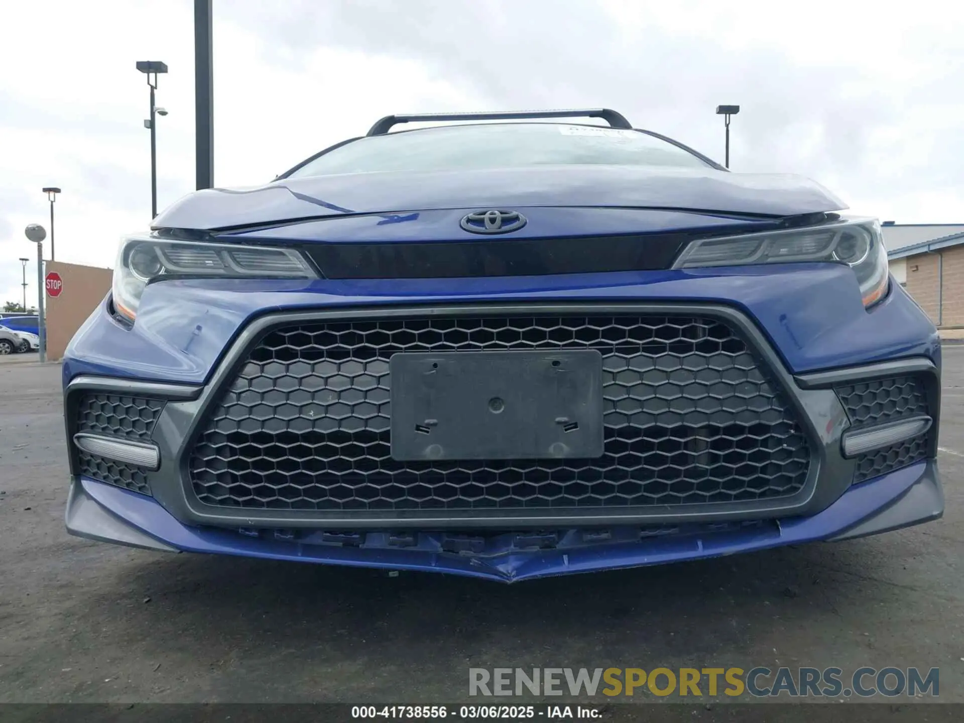 6 fotografías del automóvil dañado 5YFS4MCE8MP064410 TOYOTA COROLLA 2021
