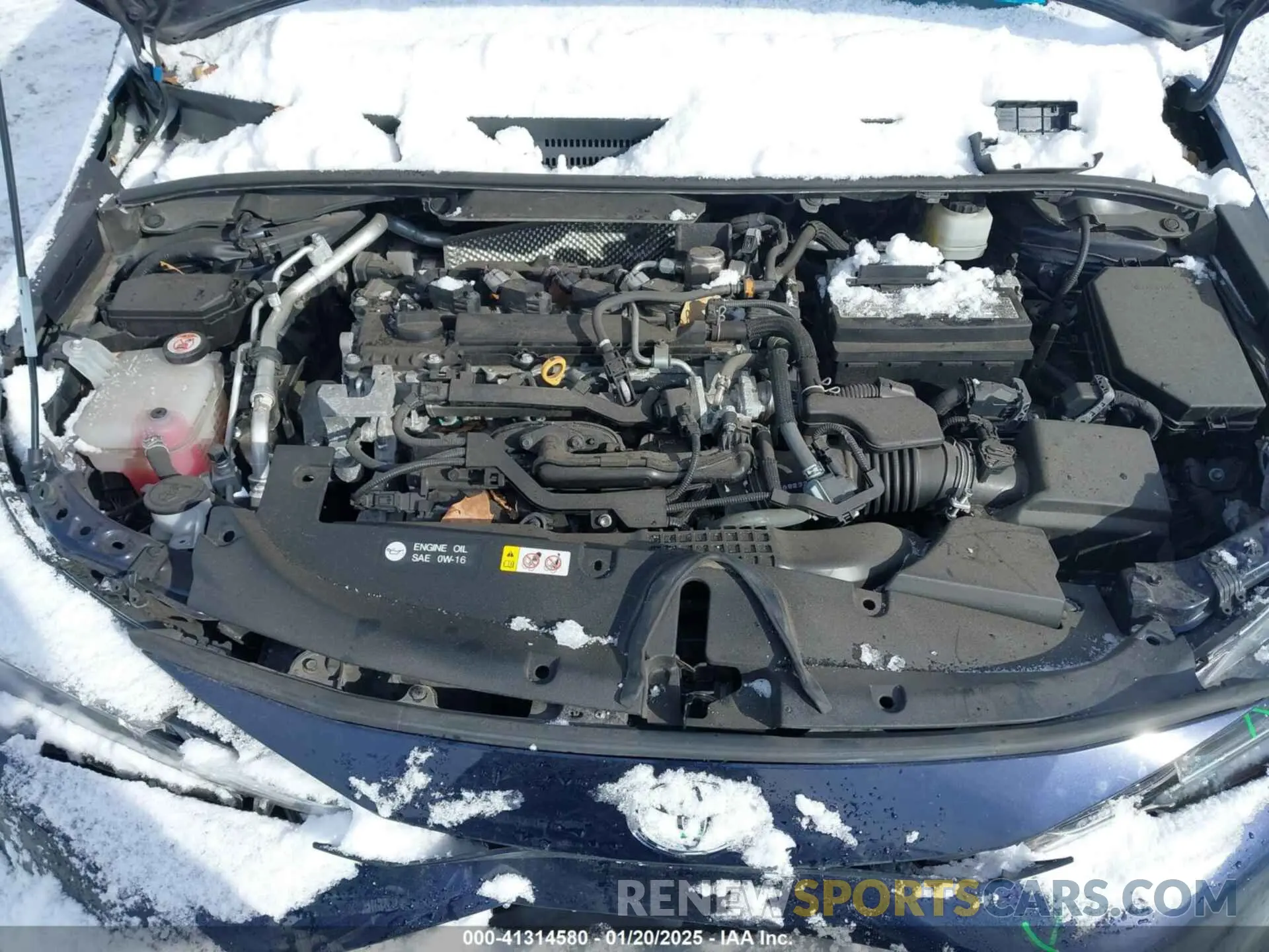 10 fotografías del automóvil dañado 5YFS4MCE8MP066965 TOYOTA COROLLA 2021