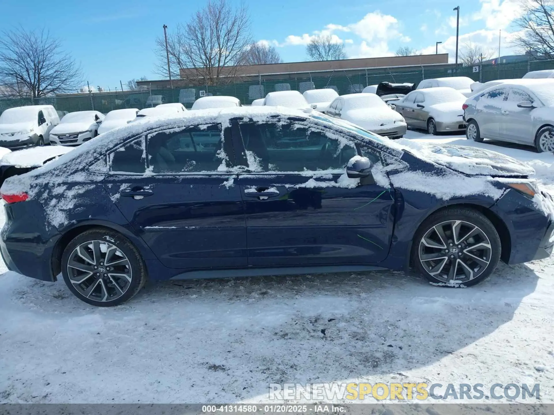 13 fotografías del automóvil dañado 5YFS4MCE8MP066965 TOYOTA COROLLA 2021