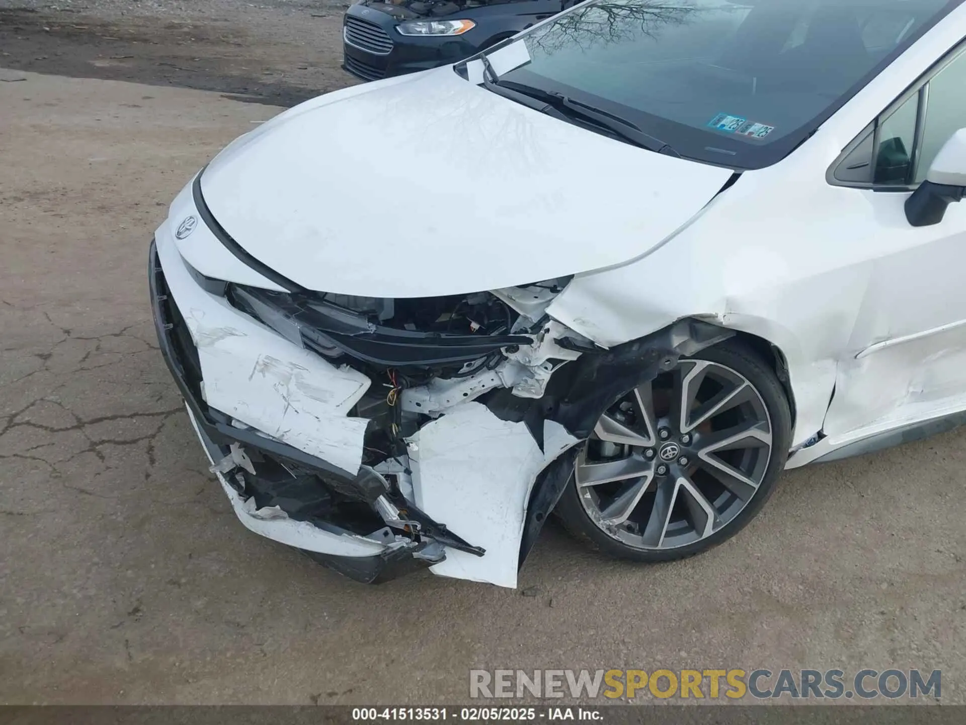 6 fotografías del automóvil dañado 5YFS4MCE8MP074385 TOYOTA COROLLA 2021