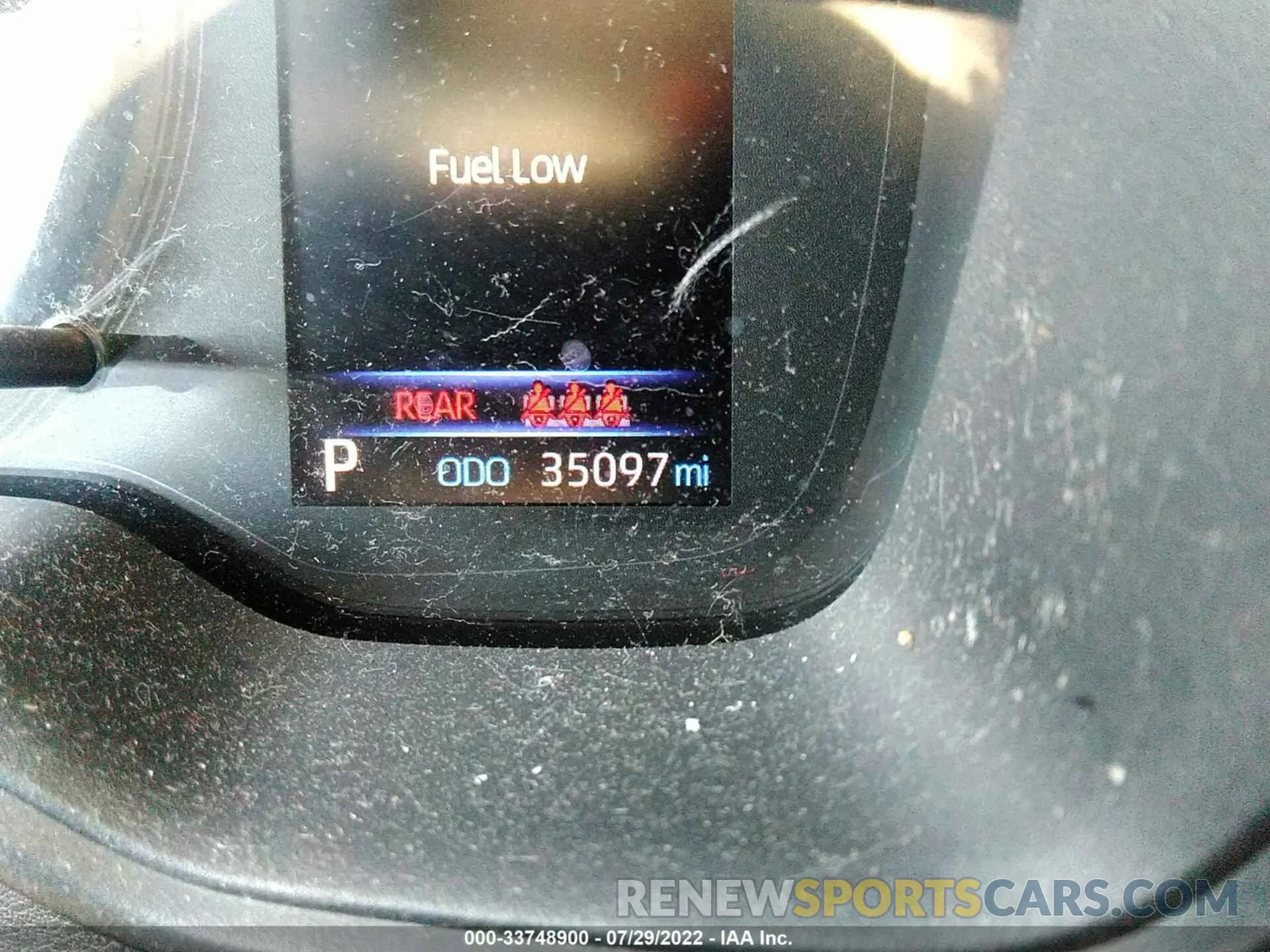 7 fotografías del automóvil dañado 5YFS4MCE8MP078288 TOYOTA COROLLA 2021
