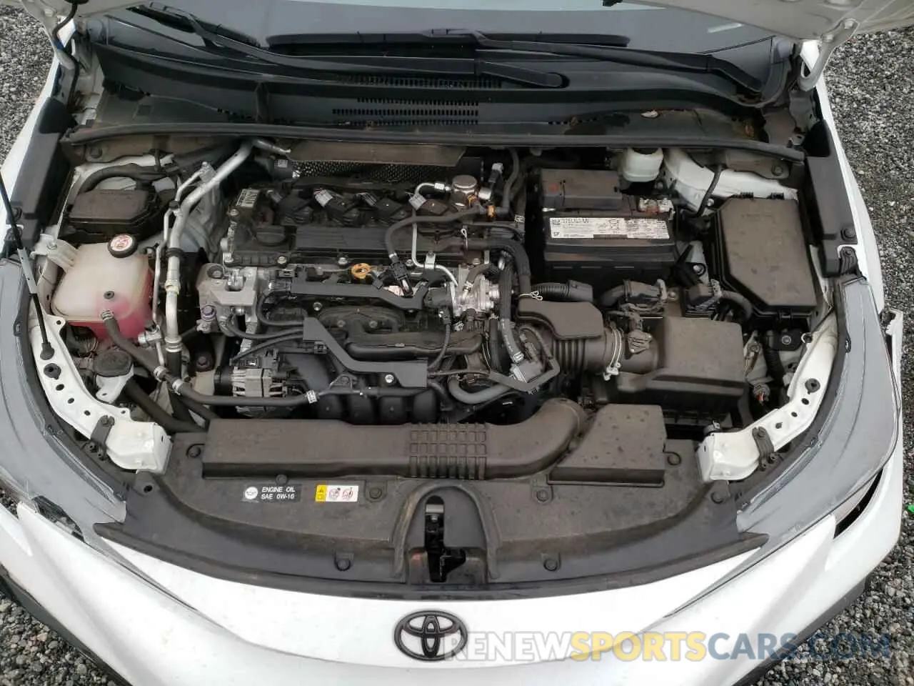 11 fotografías del automóvil dañado 5YFS4MCE9MP066117 TOYOTA COROLLA 2021