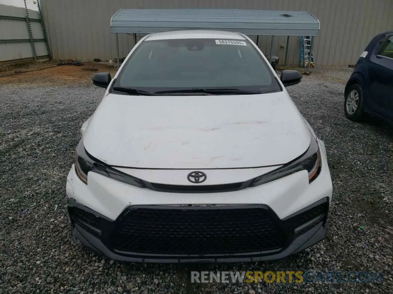 5 fotografías del automóvil dañado 5YFS4MCE9MP066117 TOYOTA COROLLA 2021