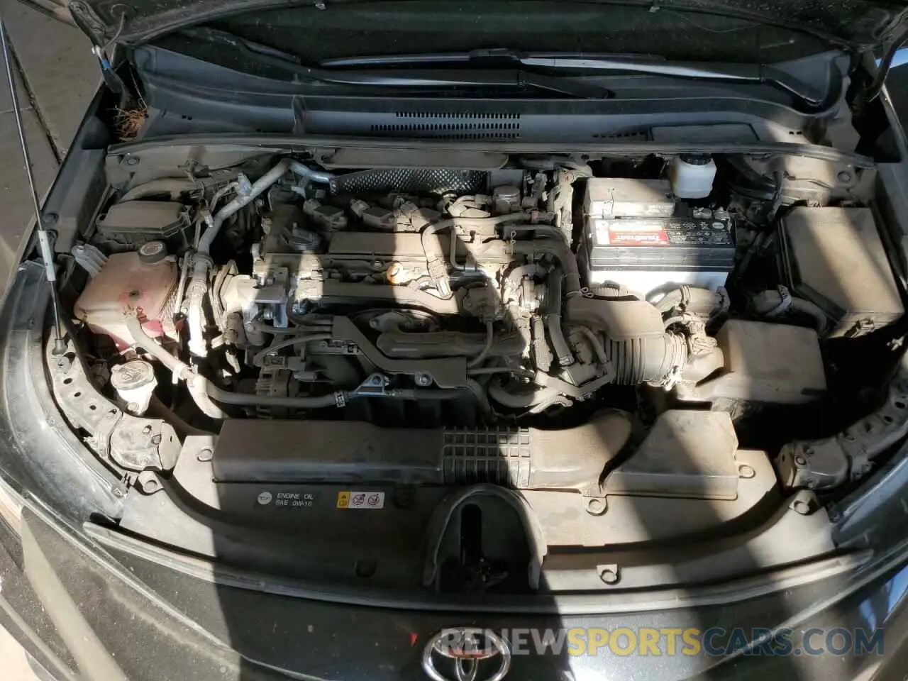11 fotografías del automóvil dañado 5YFS4MCE9MP085704 TOYOTA COROLLA 2021