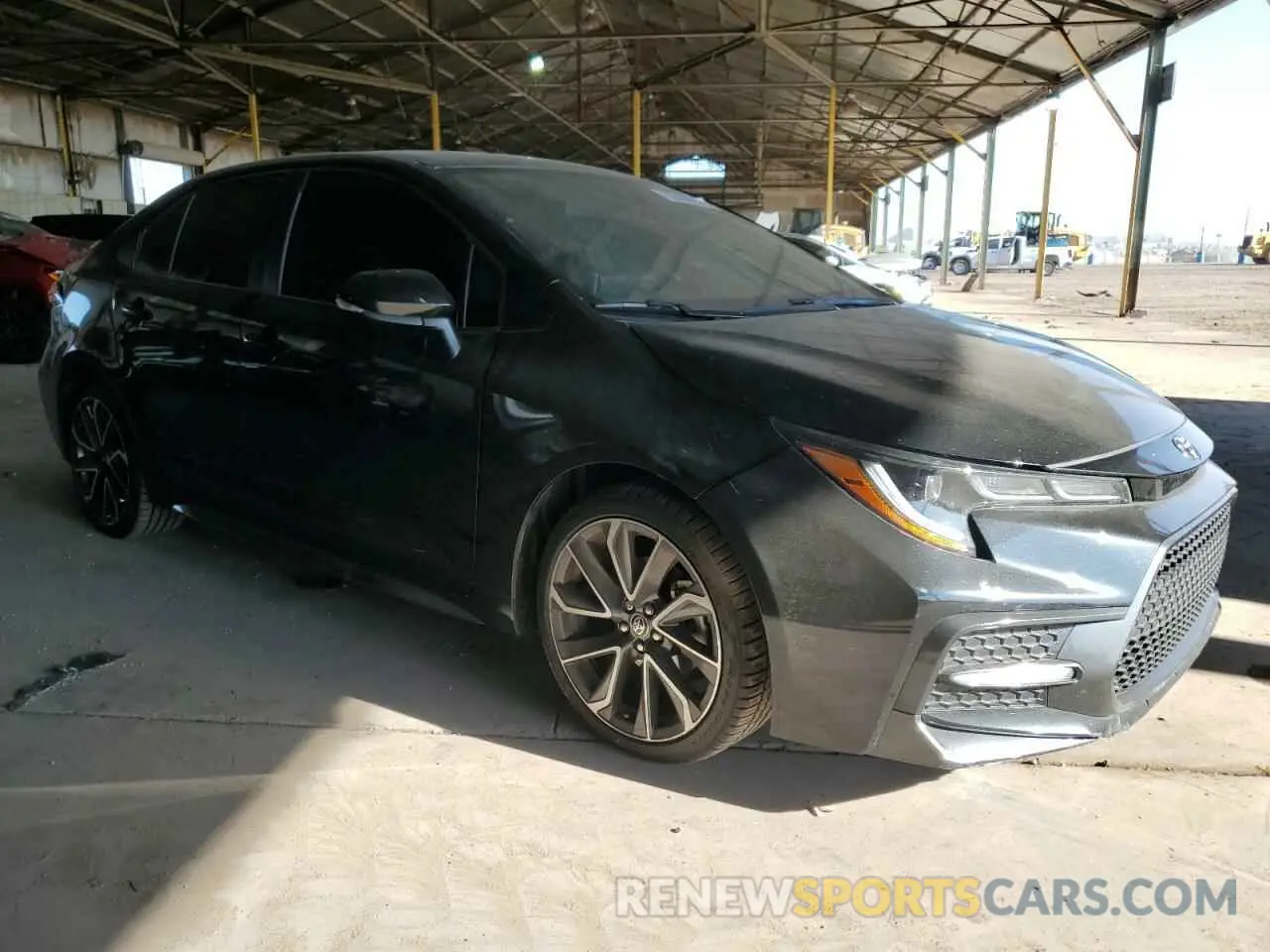 4 fotografías del automóvil dañado 5YFS4MCE9MP085704 TOYOTA COROLLA 2021