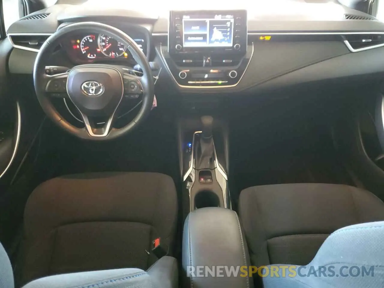 8 fotografías del automóvil dañado 5YFS4MCE9MP085704 TOYOTA COROLLA 2021