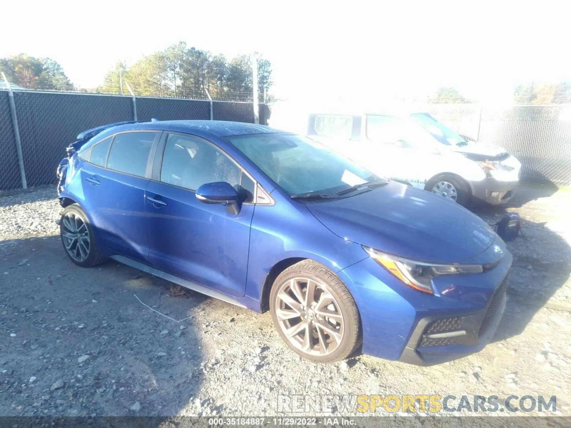 1 fotografías del automóvil dañado 5YFS4MCE9MP092510 TOYOTA COROLLA 2021