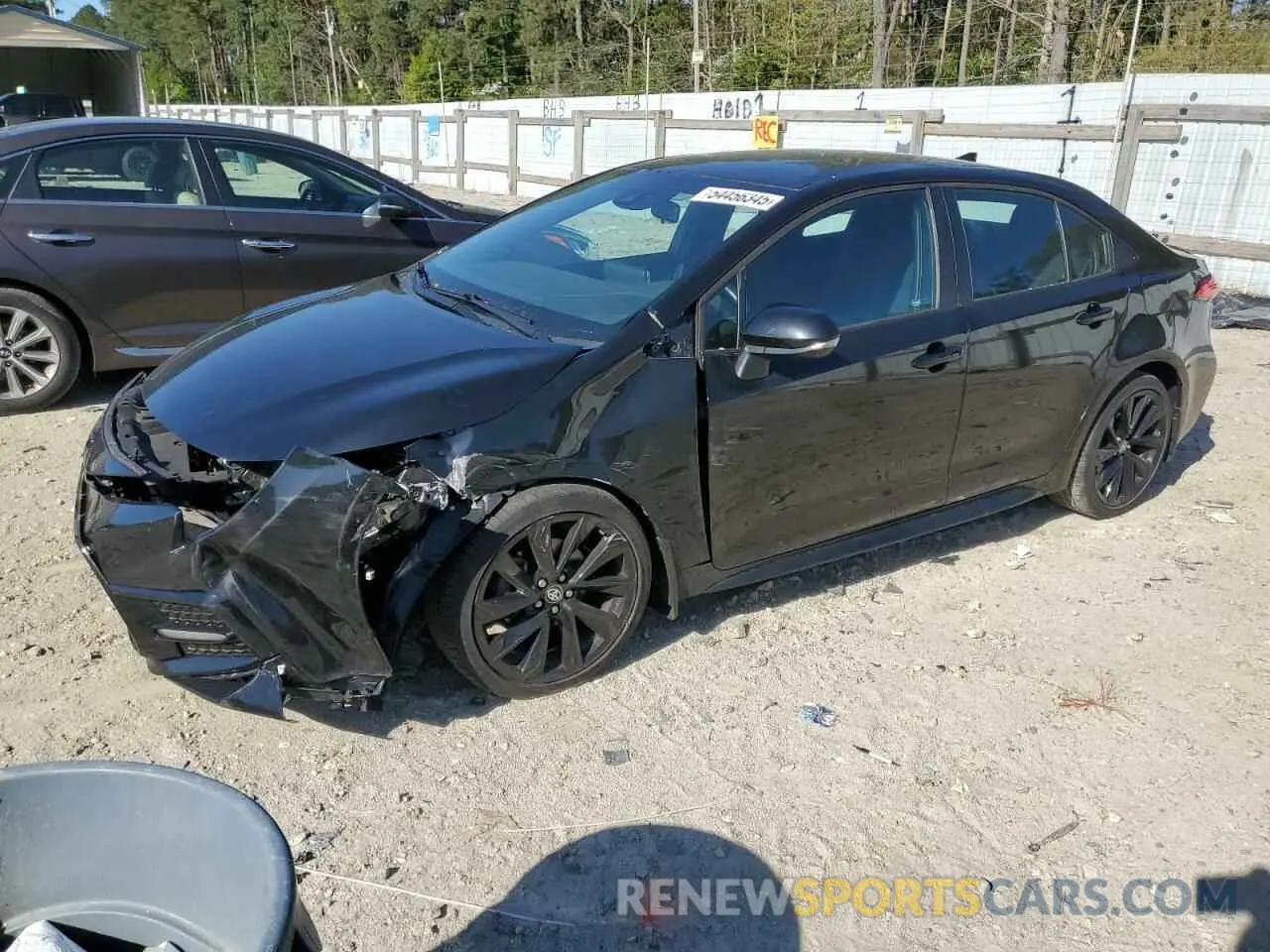 1 fotografías del automóvil dañado 5YFS4MCE9MP092636 TOYOTA COROLLA 2021