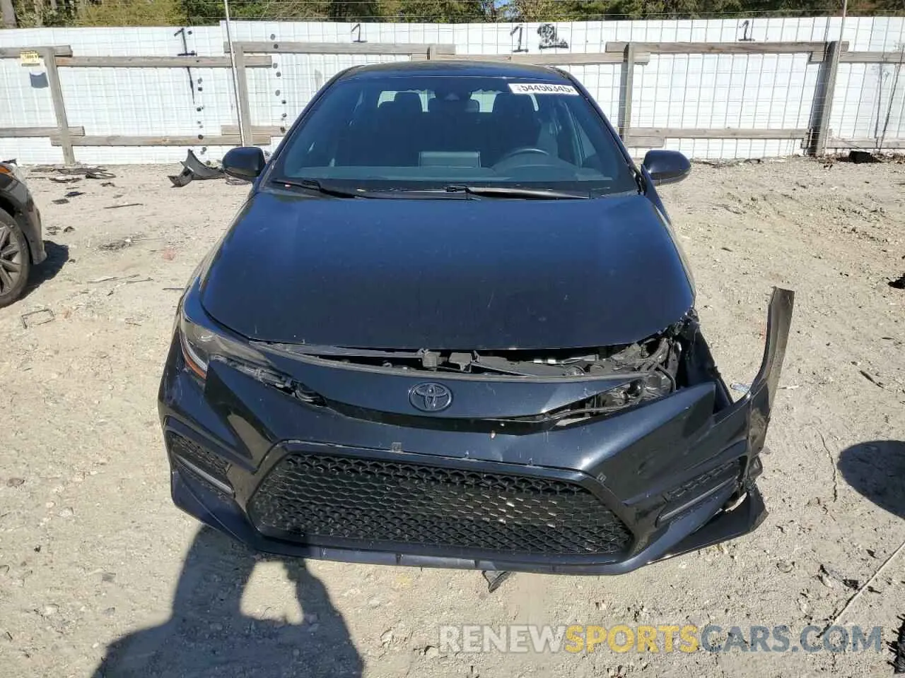 5 fotografías del automóvil dañado 5YFS4MCE9MP092636 TOYOTA COROLLA 2021