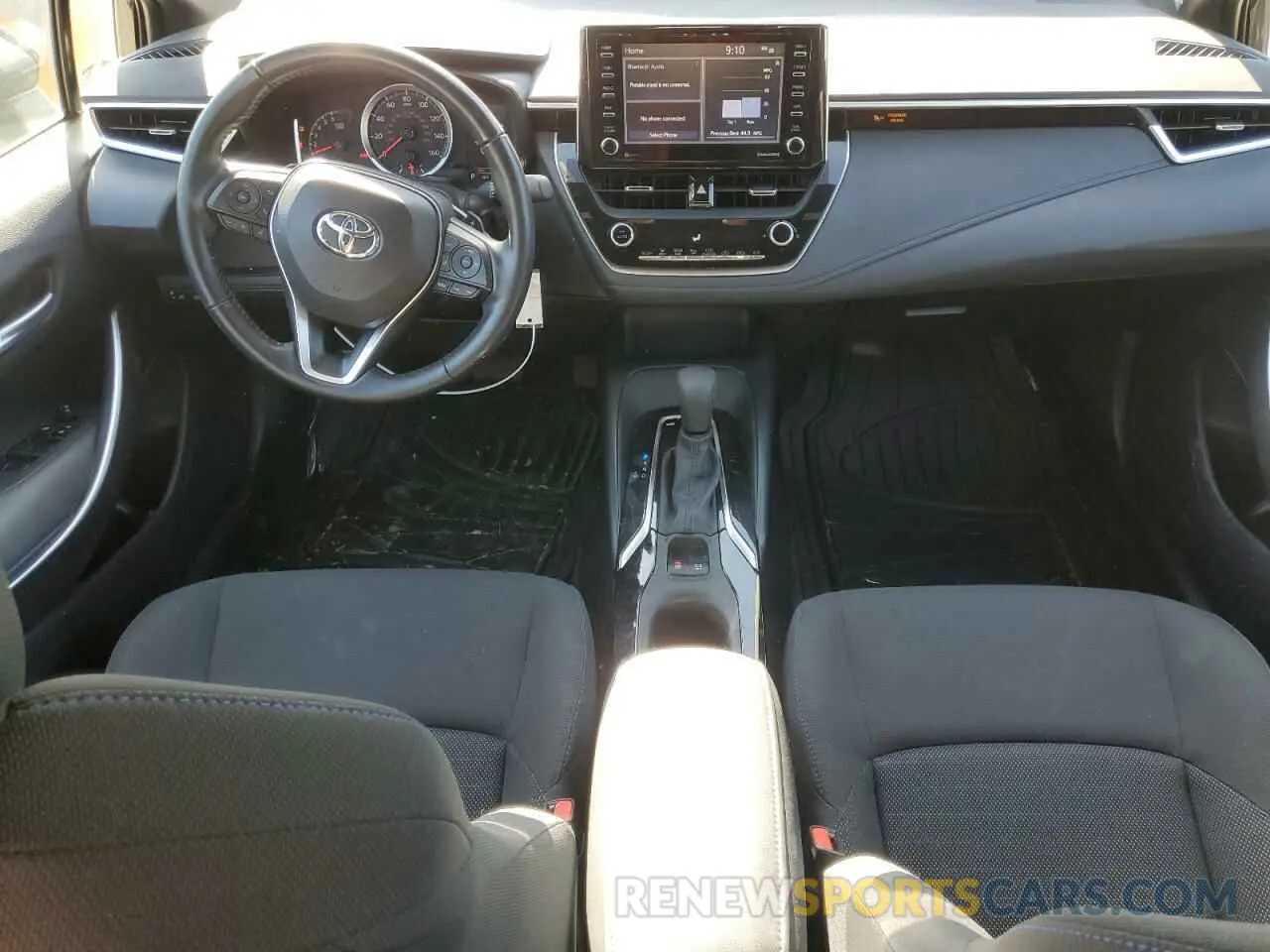 8 fotografías del automóvil dañado 5YFS4MCE9MP092636 TOYOTA COROLLA 2021