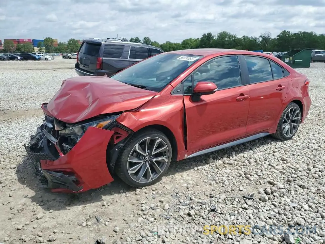 1 fotografías del automóvil dañado 5YFS4MCE9MP096363 TOYOTA COROLLA 2021