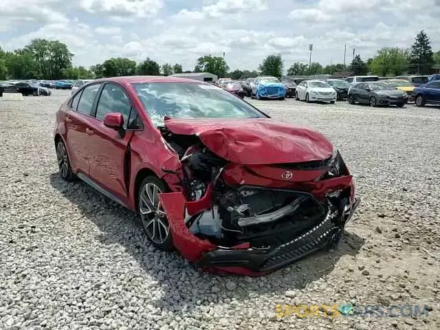 13 fotografías del automóvil dañado 5YFS4MCE9MP096363 TOYOTA COROLLA 2021