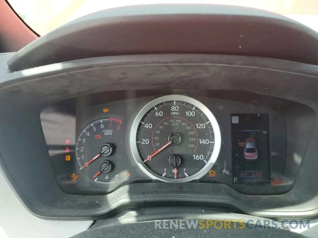 9 fotografías del automóvil dañado 5YFS4MCE9MP096363 TOYOTA COROLLA 2021