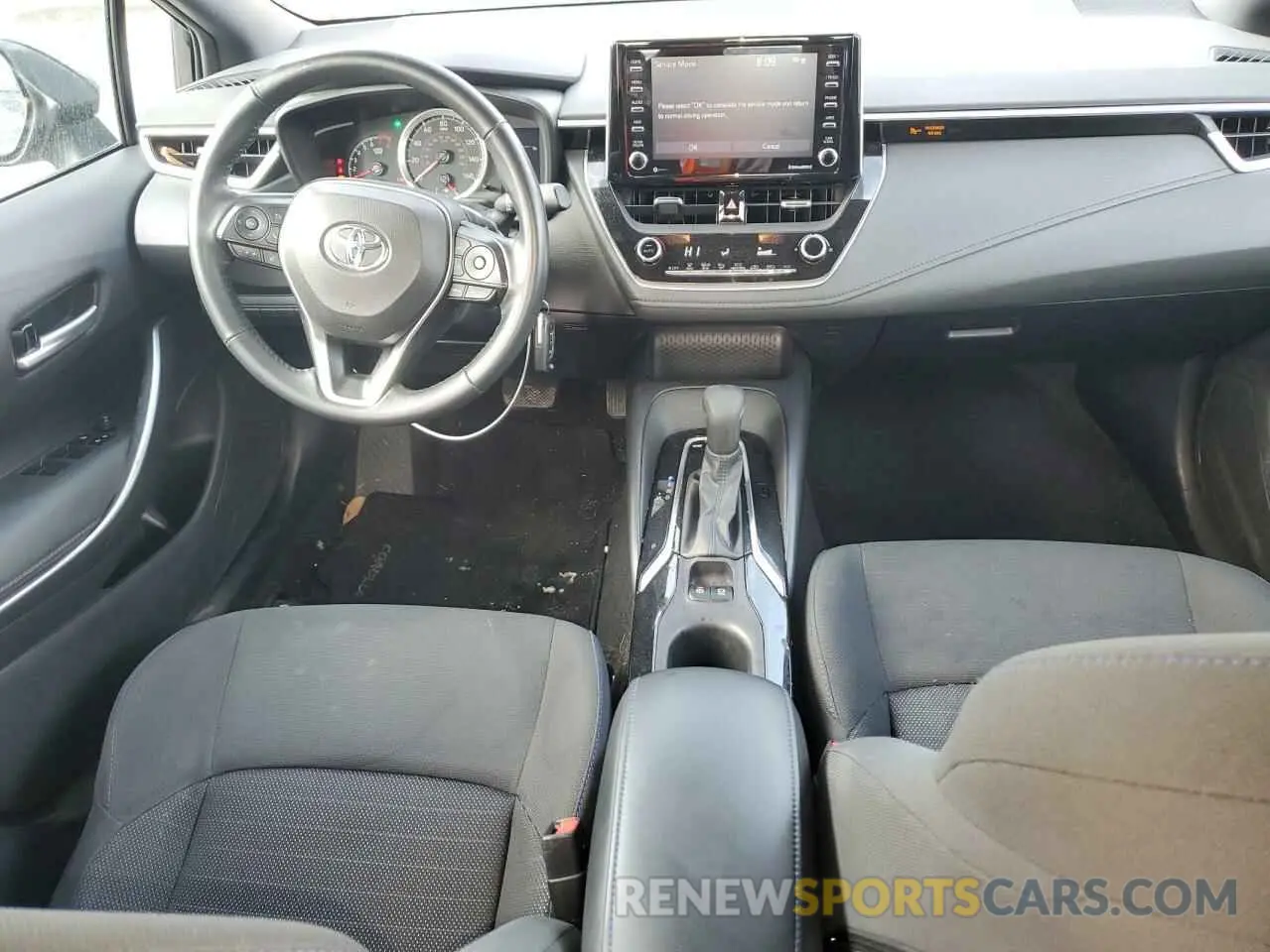8 fotografías del automóvil dañado 5YFS4MCE9MP097044 TOYOTA COROLLA 2021