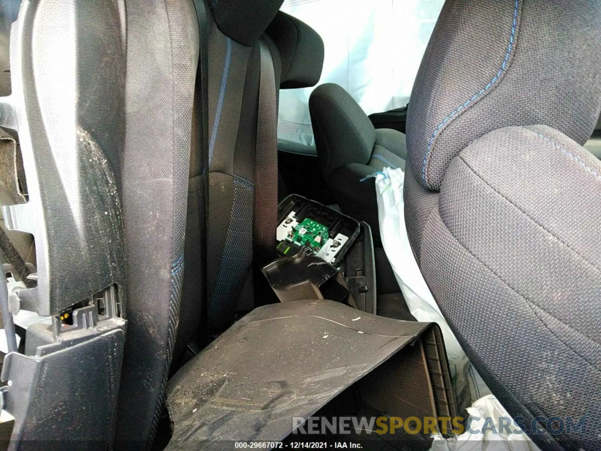 8 fotografías del automóvil dañado 5YFS4MCEXMP064473 TOYOTA COROLLA 2021