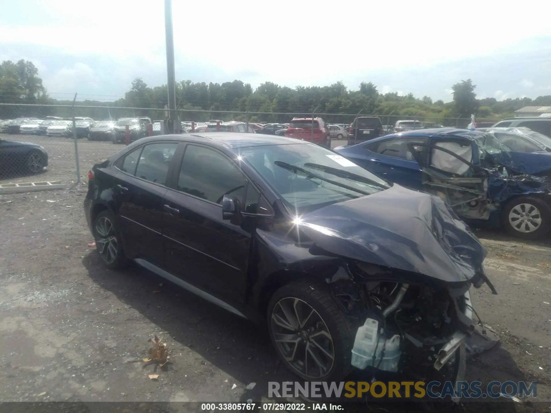 1 fotografías del automóvil dañado 5YFS4MCEXMP066479 TOYOTA COROLLA 2021