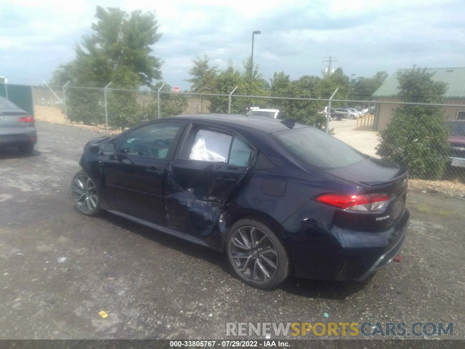 3 fotografías del automóvil dañado 5YFS4MCEXMP066479 TOYOTA COROLLA 2021