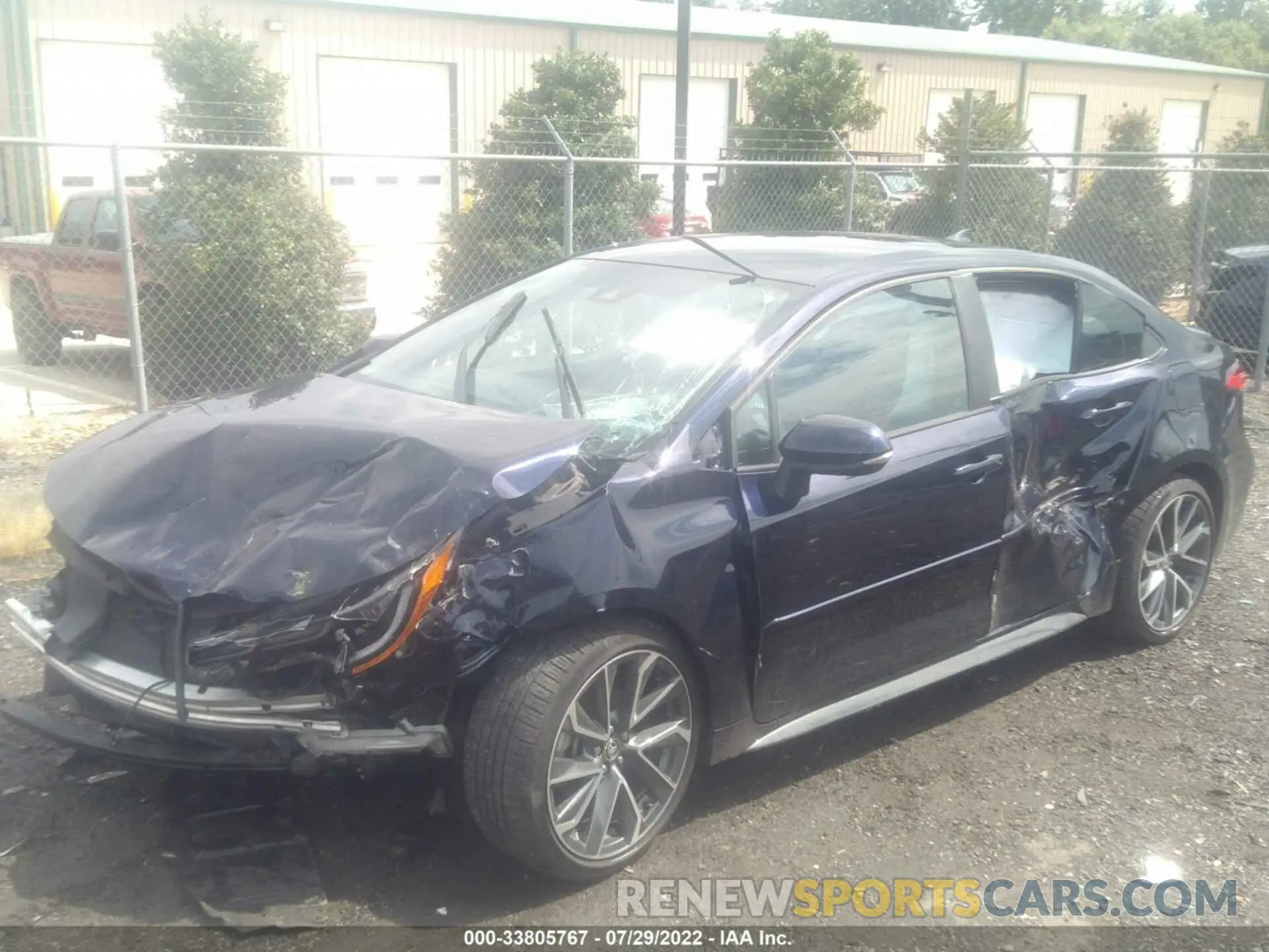6 fotografías del automóvil dañado 5YFS4MCEXMP066479 TOYOTA COROLLA 2021