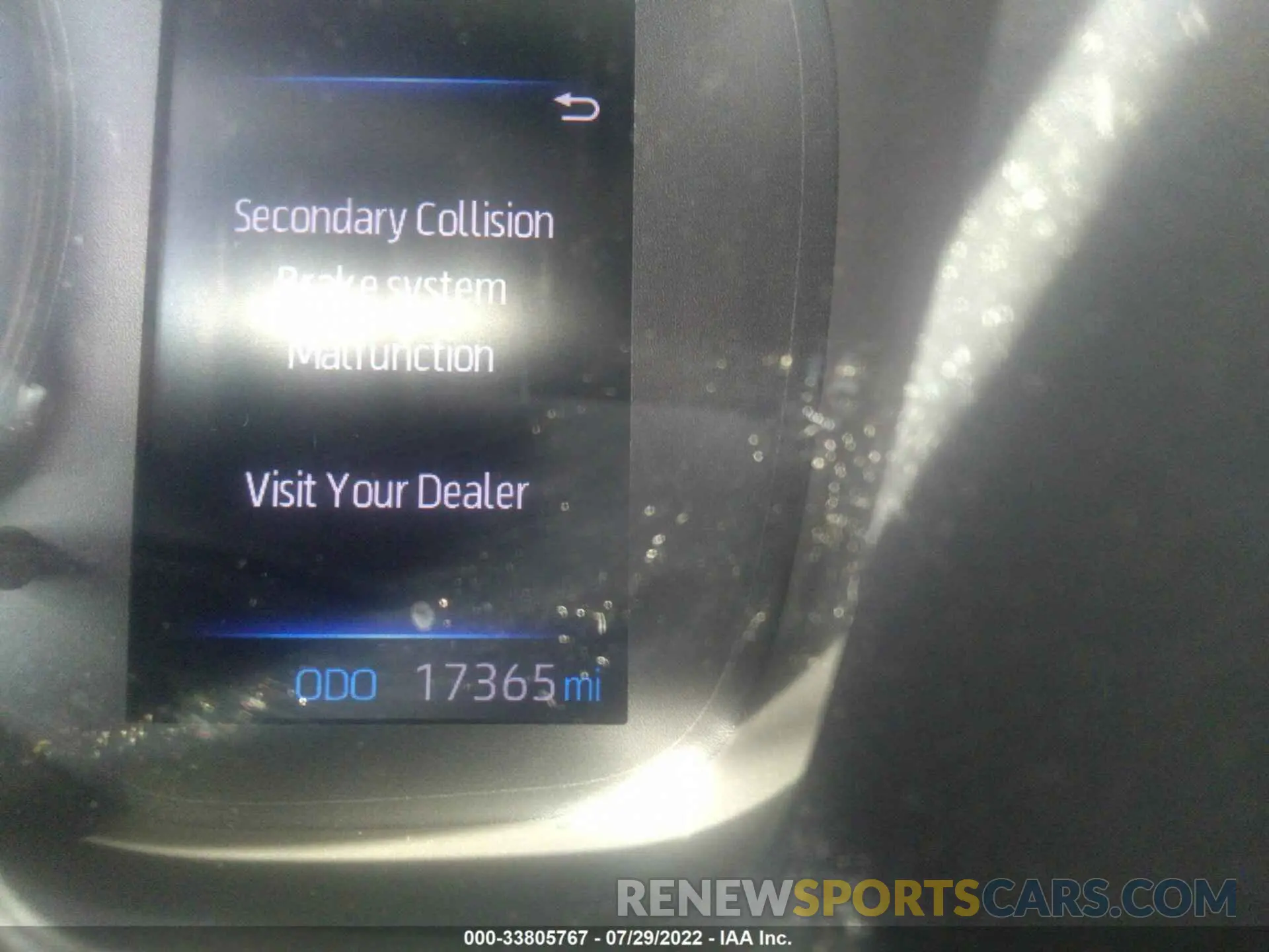 7 fotografías del automóvil dañado 5YFS4MCEXMP066479 TOYOTA COROLLA 2021