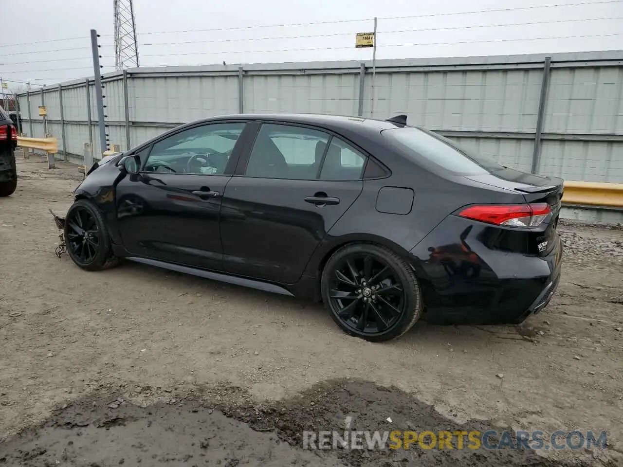 2 fotografías del automóvil dañado 5YFS4MCEXMP067678 TOYOTA COROLLA 2021