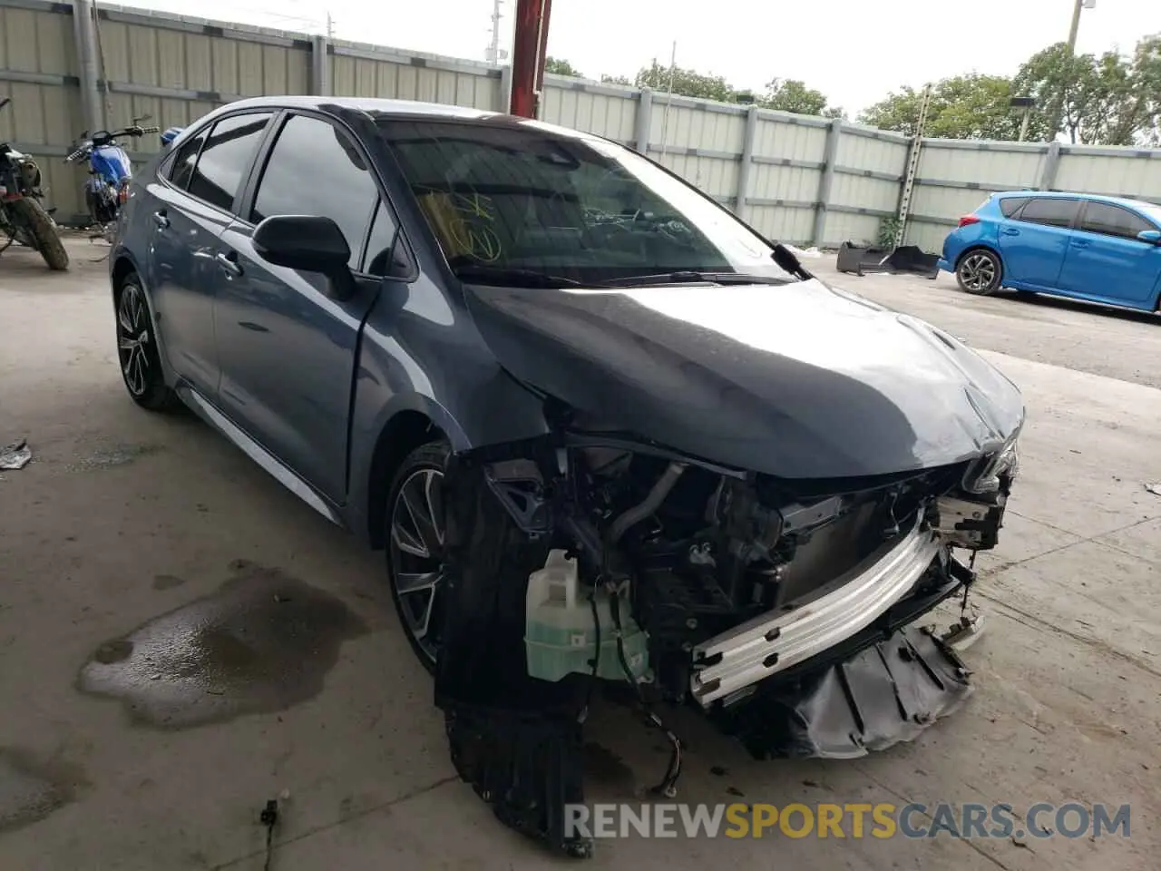 1 fotografías del automóvil dañado 5YFS4MCEXMP068216 TOYOTA COROLLA 2021