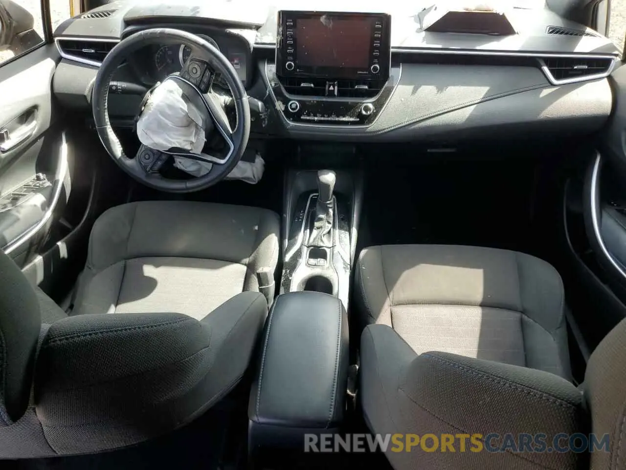 8 fotografías del automóvil dañado 5YFS4MCEXMP072900 TOYOTA COROLLA 2021