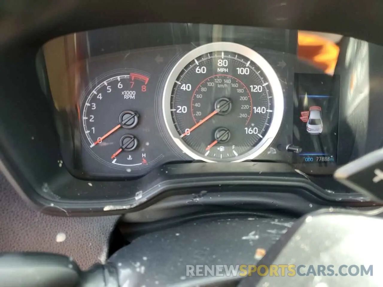 9 fotografías del automóvil dañado 5YFS4MCEXMP072900 TOYOTA COROLLA 2021