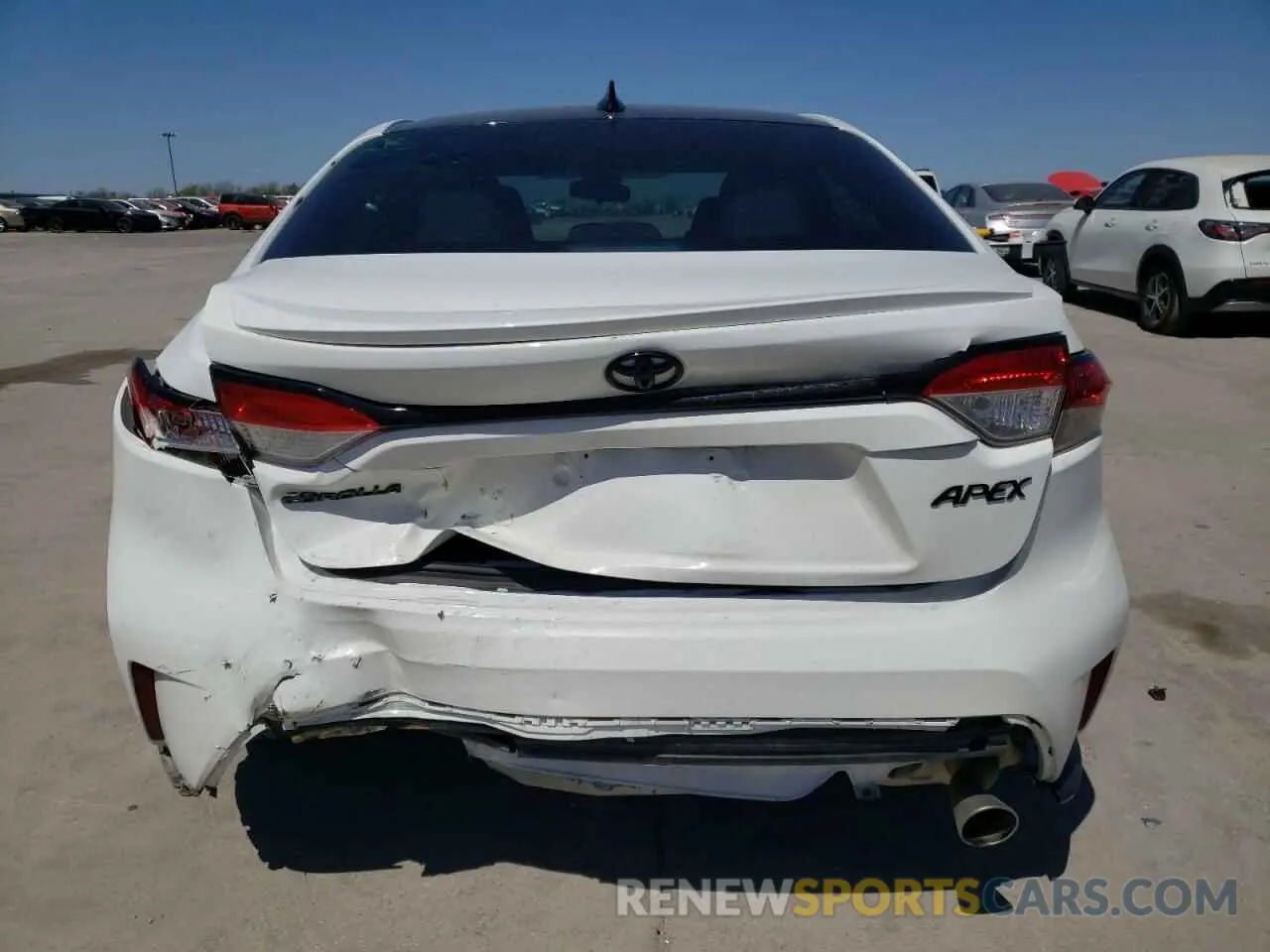 6 fotografías del automóvil dañado 5YFS4MCEXMP073612 TOYOTA COROLLA 2021