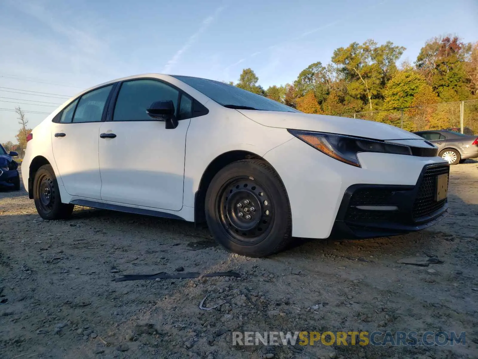 1 fotografías del automóvil dañado 5YFS4MCEXMP076557 TOYOTA COROLLA 2021