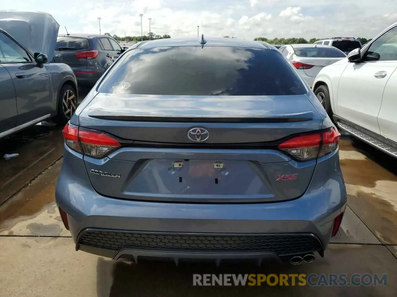 6 fotografías del automóvil dañado 5YFT4MCE0MP059576 TOYOTA COROLLA 2021