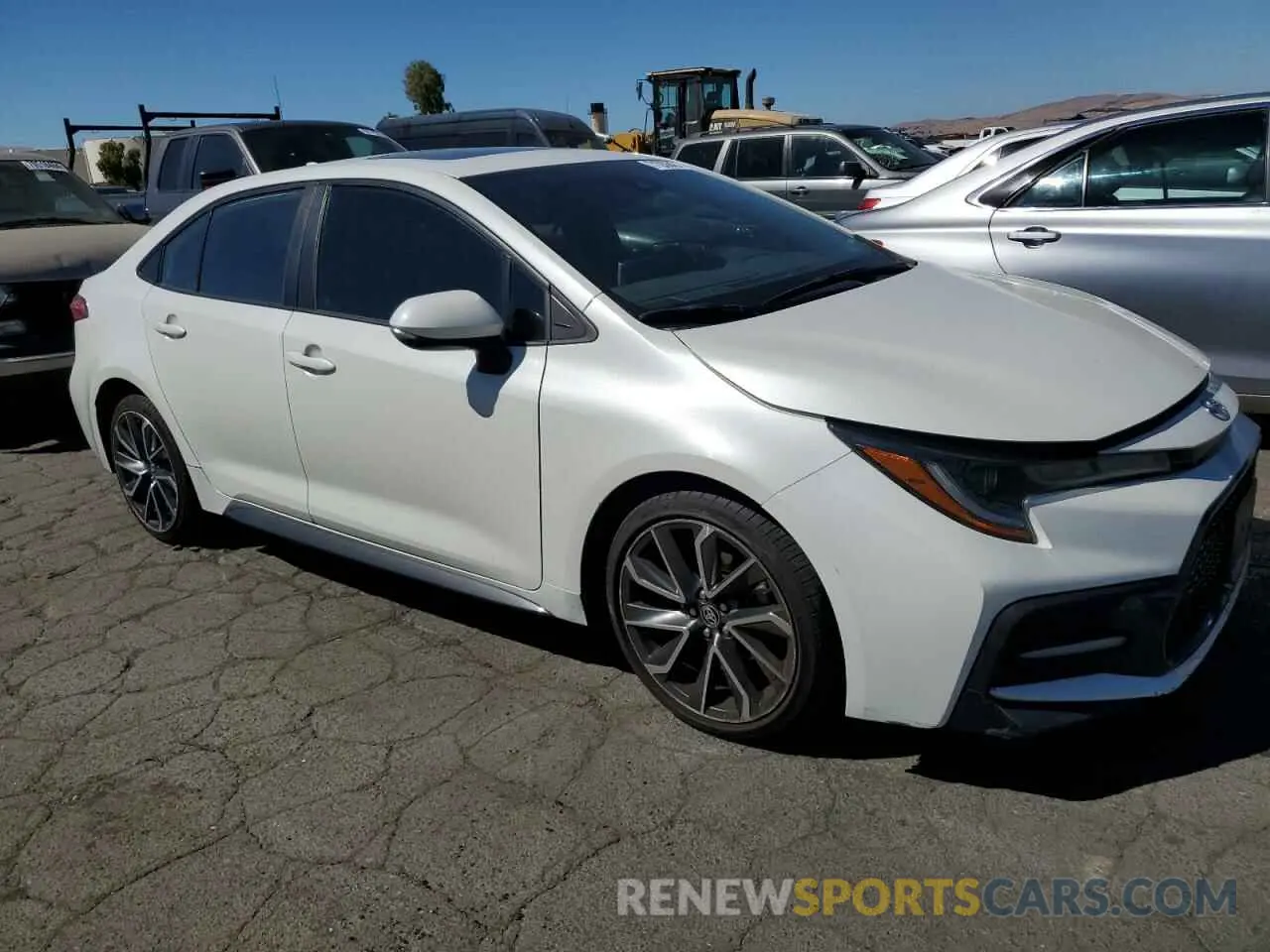 4 fotografías del automóvil dañado 5YFT4MCE0MP066351 TOYOTA COROLLA 2021