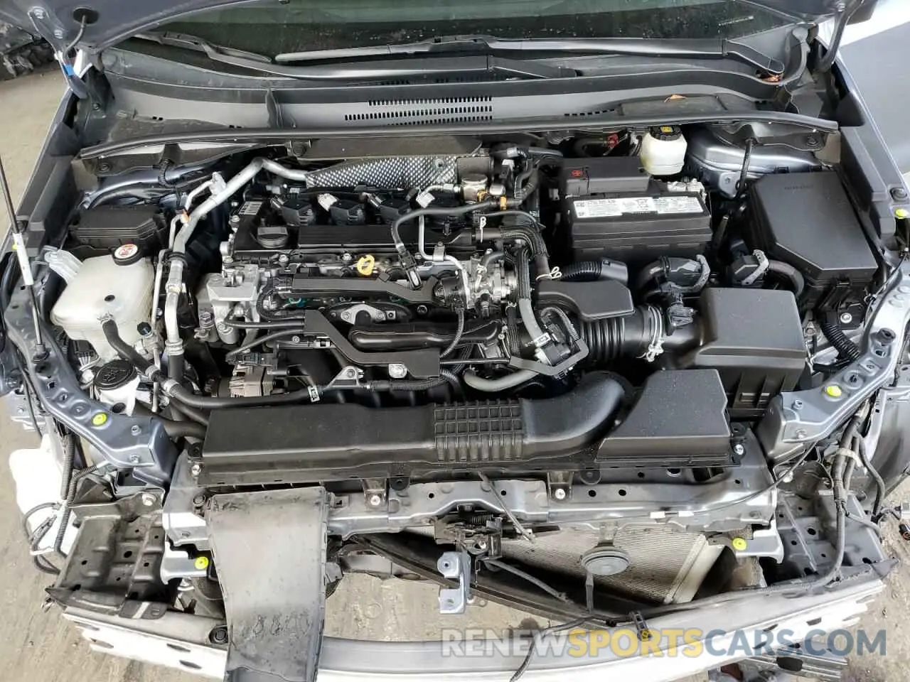11 fotografías del automóvil dañado 5YFT4MCE1MP085183 TOYOTA COROLLA 2021