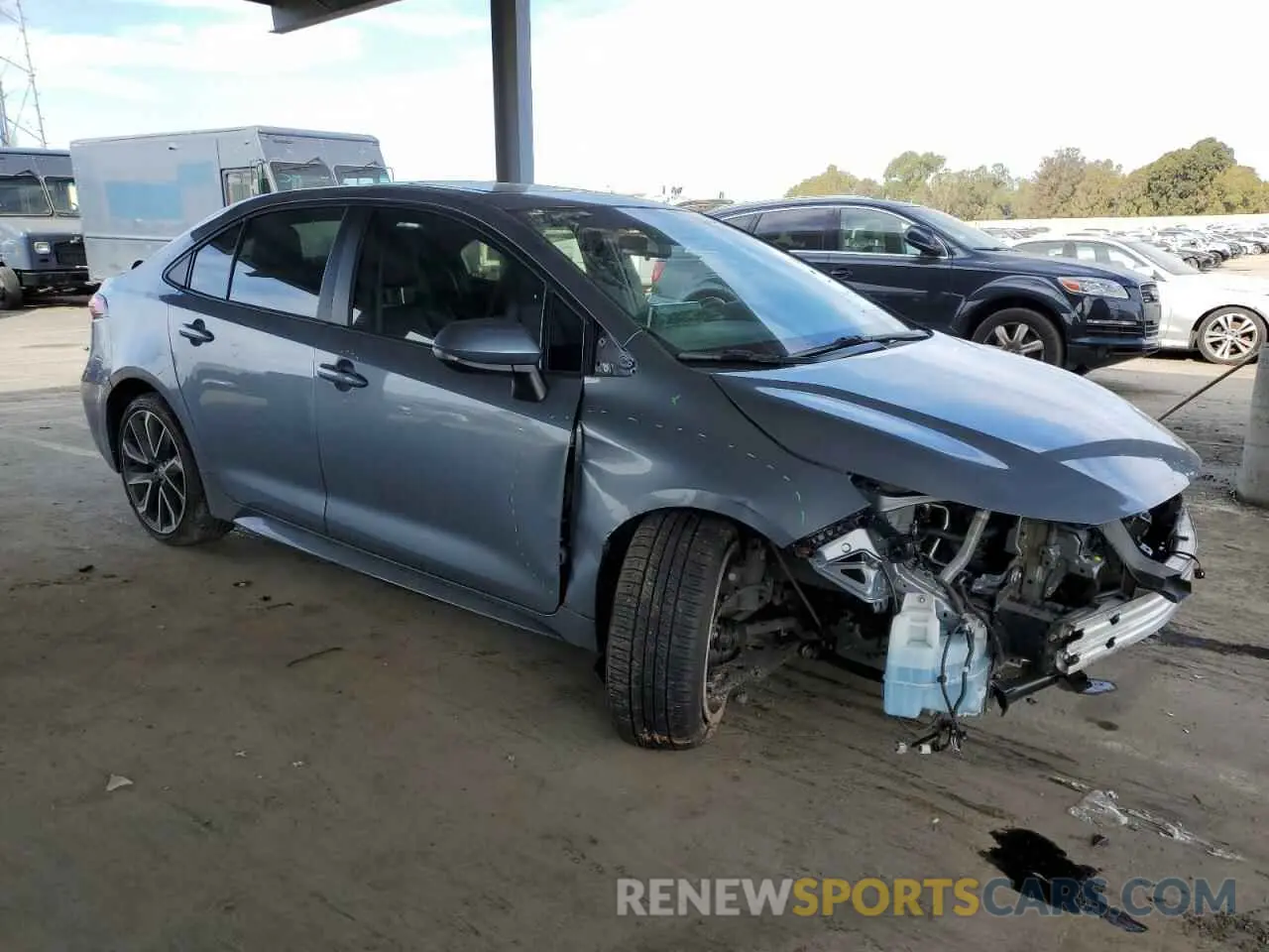 4 fotografías del automóvil dañado 5YFT4MCE1MP085183 TOYOTA COROLLA 2021