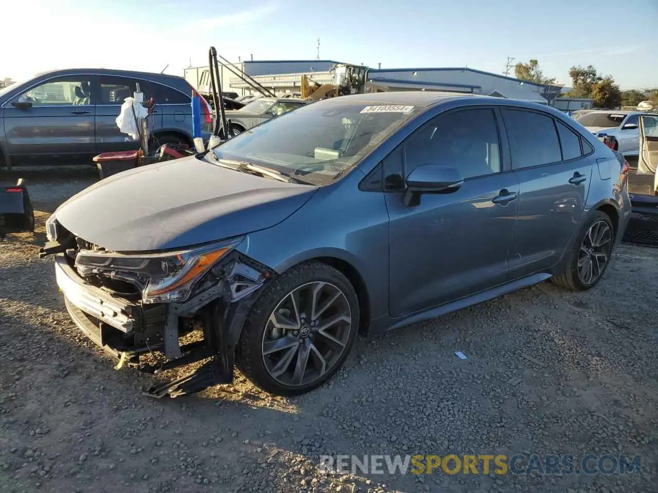1 fotografías del automóvil dañado 5YFT4MCE2MP059207 TOYOTA COROLLA 2021