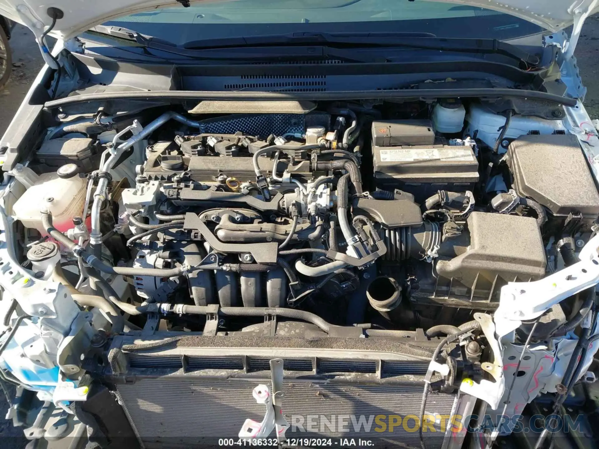 10 fotografías del automóvil dañado 5YFT4MCE2MP067114 TOYOTA COROLLA 2021