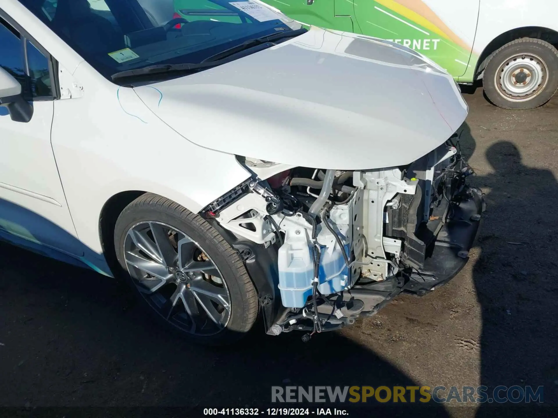 18 fotografías del automóvil dañado 5YFT4MCE2MP067114 TOYOTA COROLLA 2021