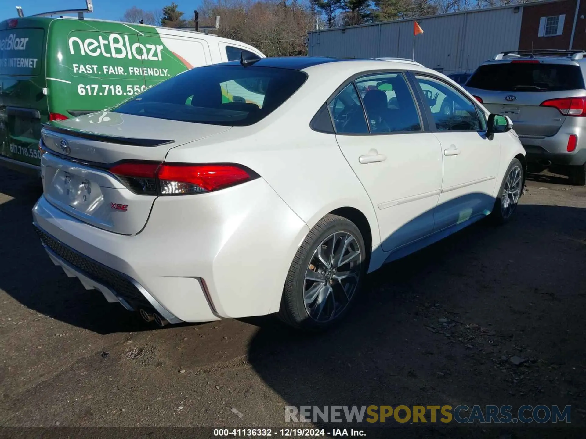 4 fotografías del automóvil dañado 5YFT4MCE2MP067114 TOYOTA COROLLA 2021