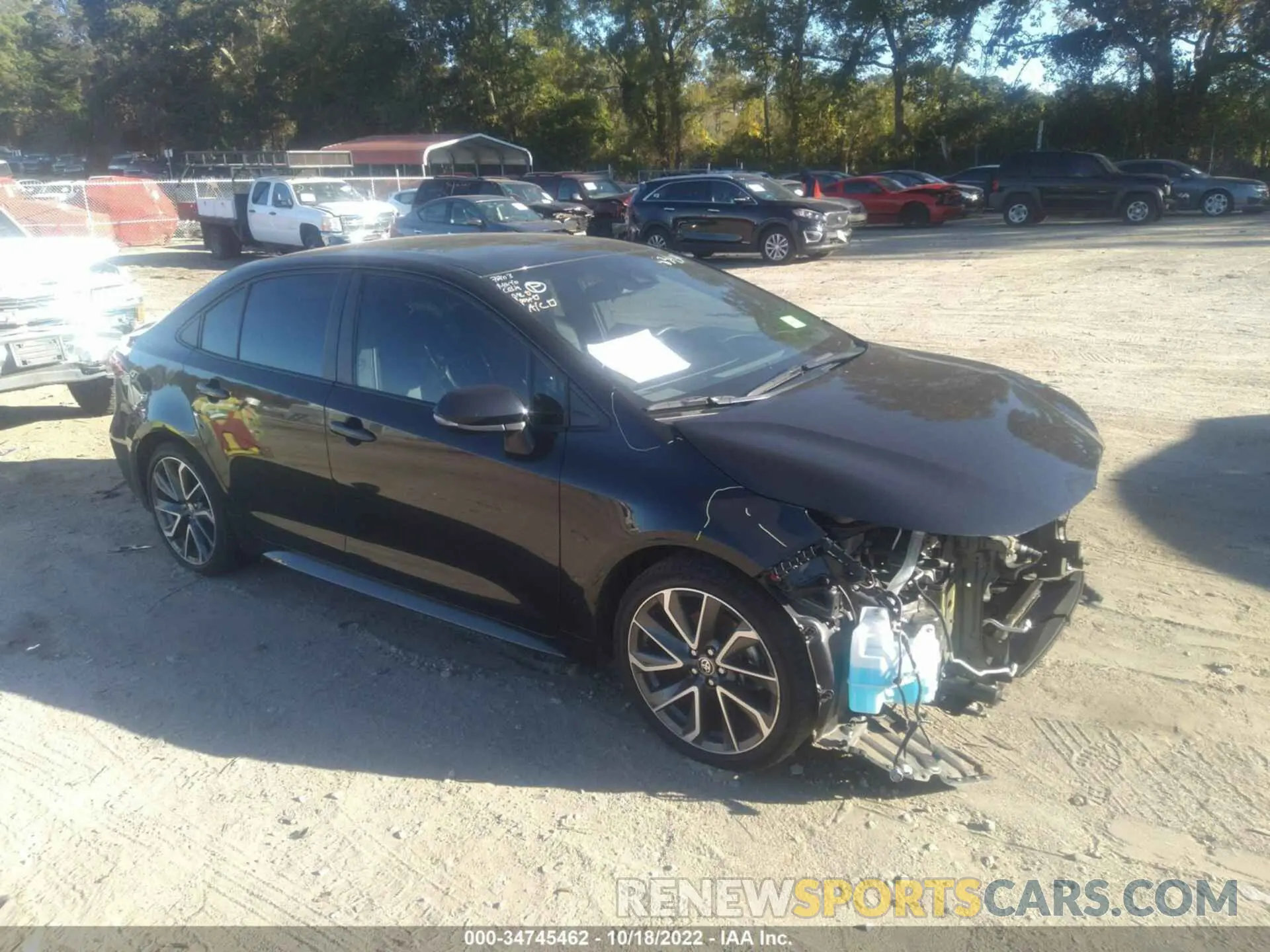 1 fotografías del automóvil dañado 5YFT4MCE5MP058343 TOYOTA COROLLA 2021