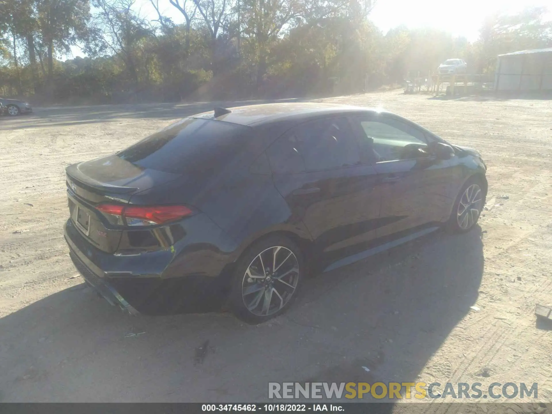 4 fotografías del automóvil dañado 5YFT4MCE5MP058343 TOYOTA COROLLA 2021
