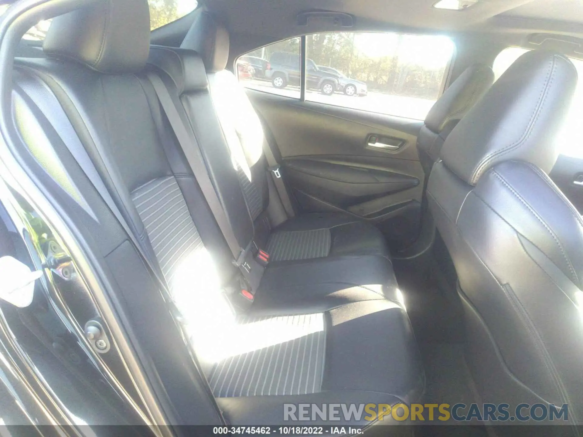 8 fotografías del automóvil dañado 5YFT4MCE5MP058343 TOYOTA COROLLA 2021