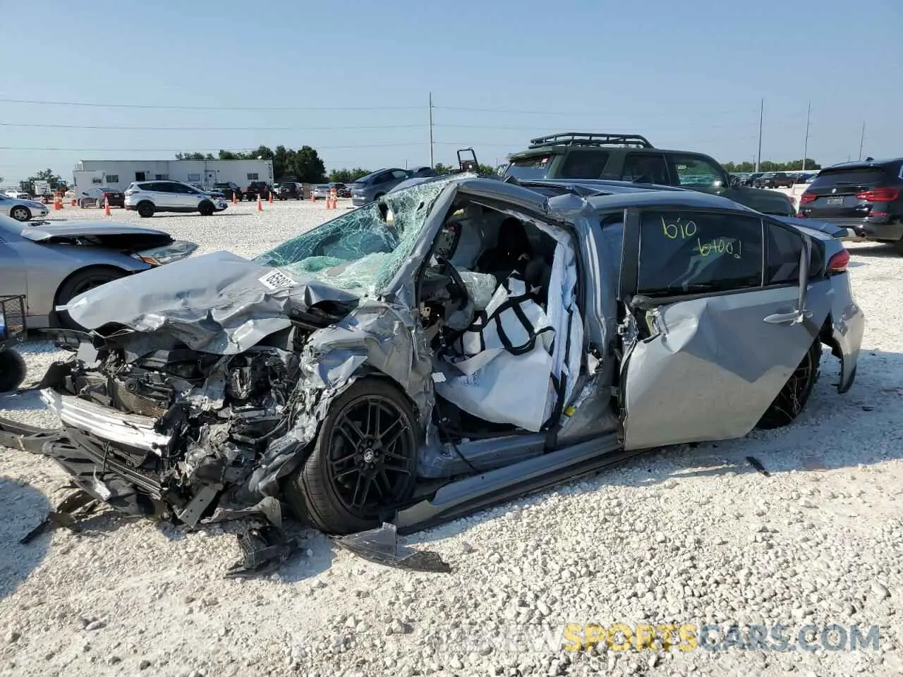 1 fotografías del automóvil dañado 5YFT4MCE6MP085731 TOYOTA COROLLA 2021