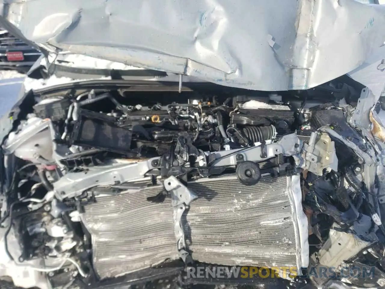 7 fotografías del automóvil dañado 5YFT4MCE8MP089604 TOYOTA COROLLA 2021