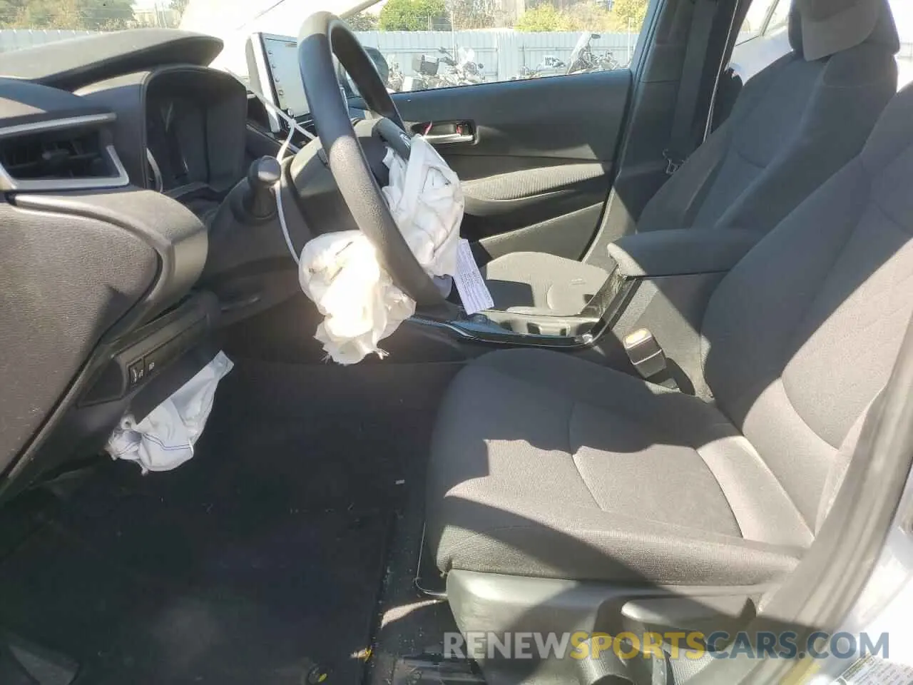 7 fotografías del automóvil dañado 5YFVPMAE0MP161737 TOYOTA COROLLA 2021