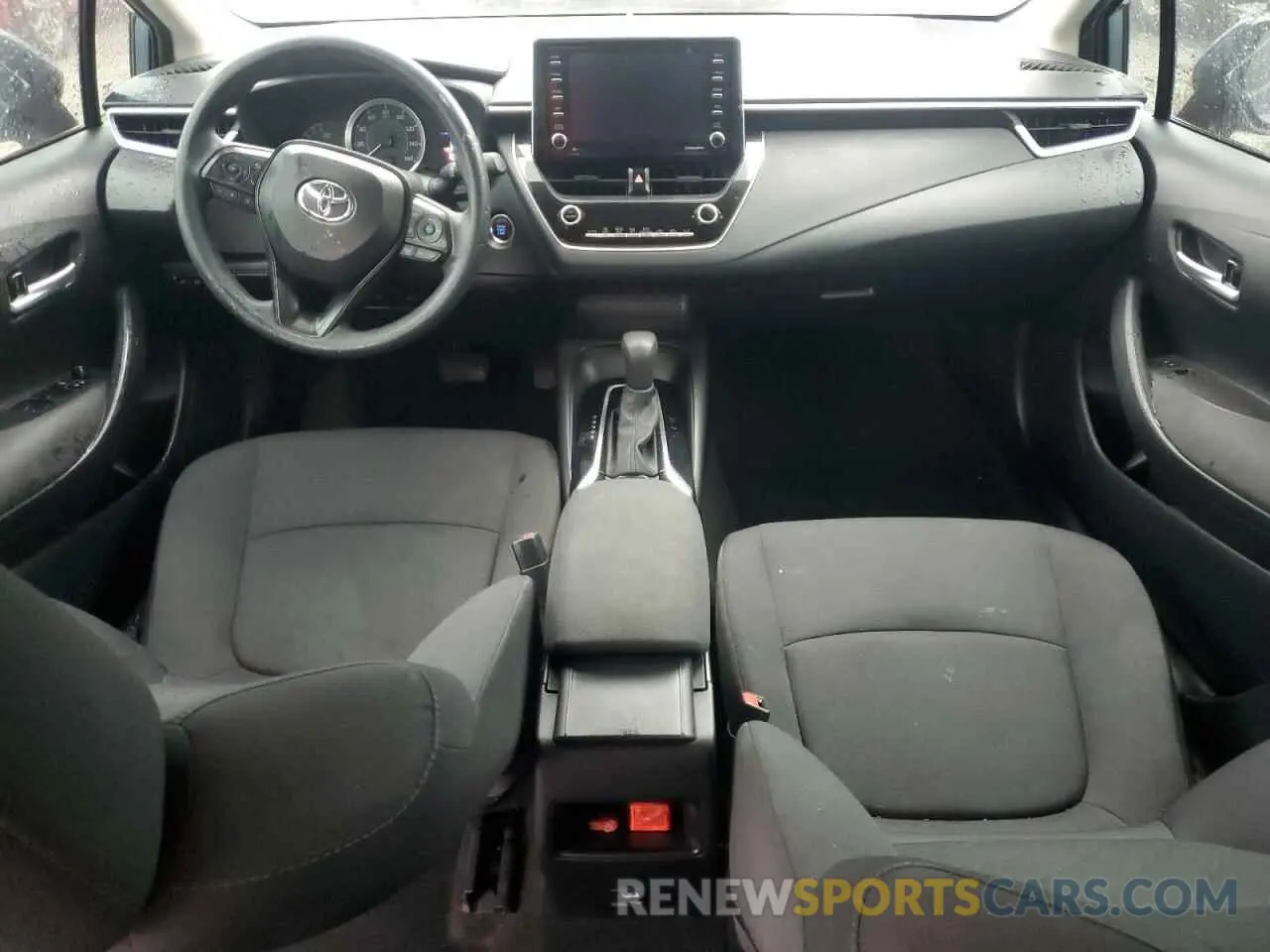 8 fotografías del automóvil dañado 5YFVPMAE0MP210869 TOYOTA COROLLA 2021