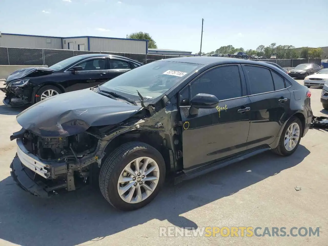 1 fotografías del automóvil dañado 5YFVPMAE0MP239126 TOYOTA COROLLA 2021