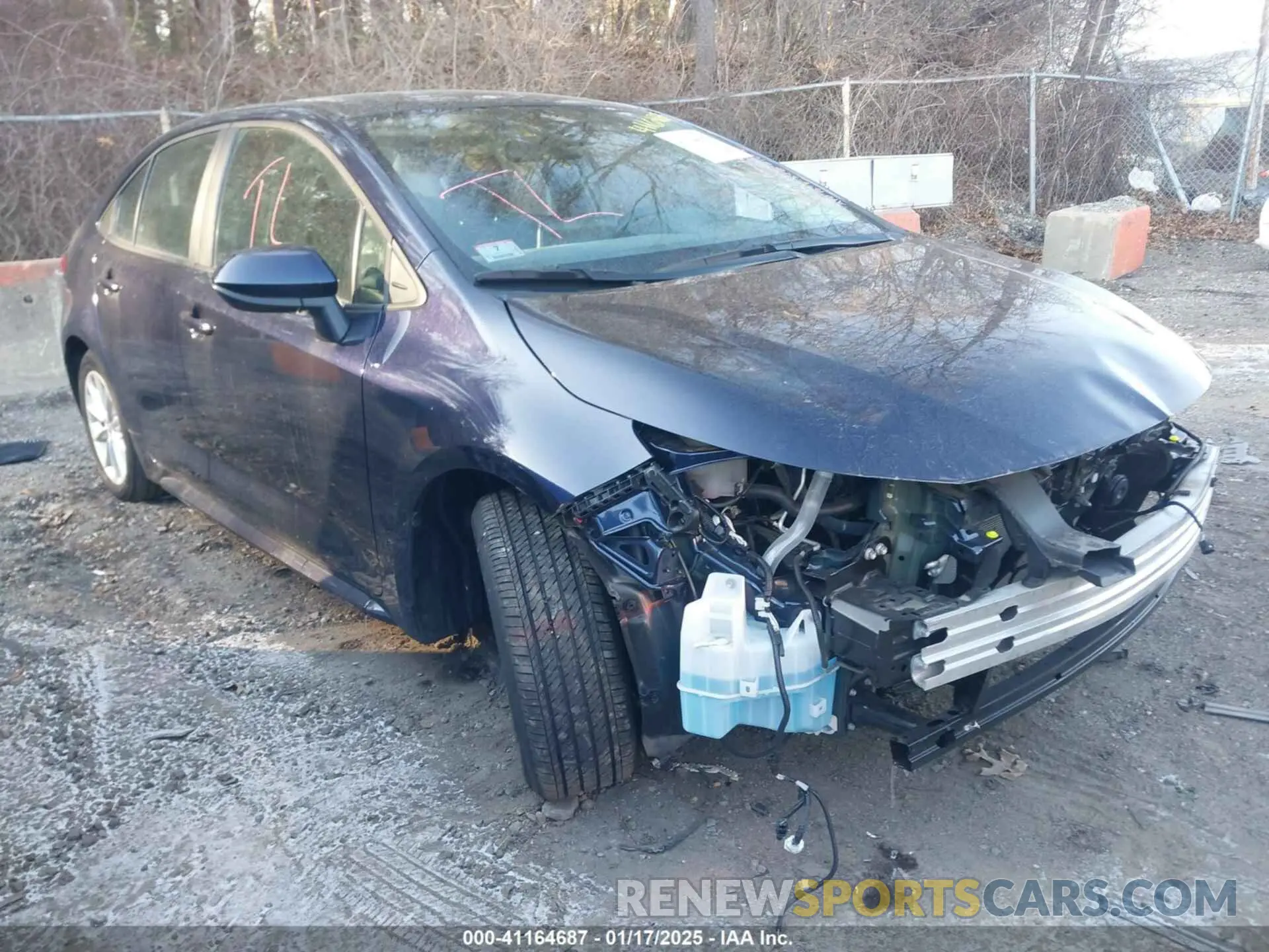 1 fotografías del automóvil dañado 5YFVPMAE2MP252122 TOYOTA COROLLA 2021